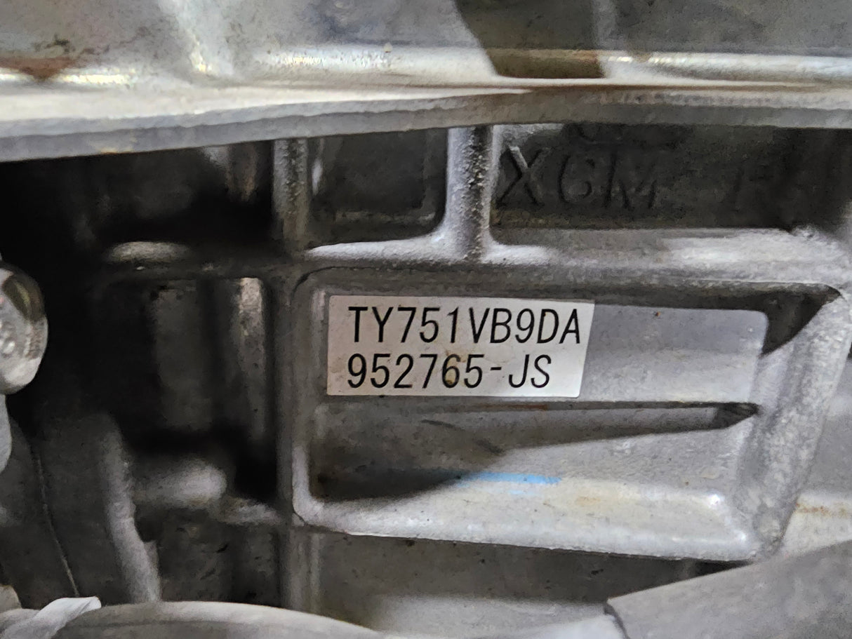 JDM Subaru WRX 2015-2018 2.0L 6-Speed FA20 DOHC Manual Transmission Only / Low Mileage / Stock No: 1465 - Toronto Auto Parts