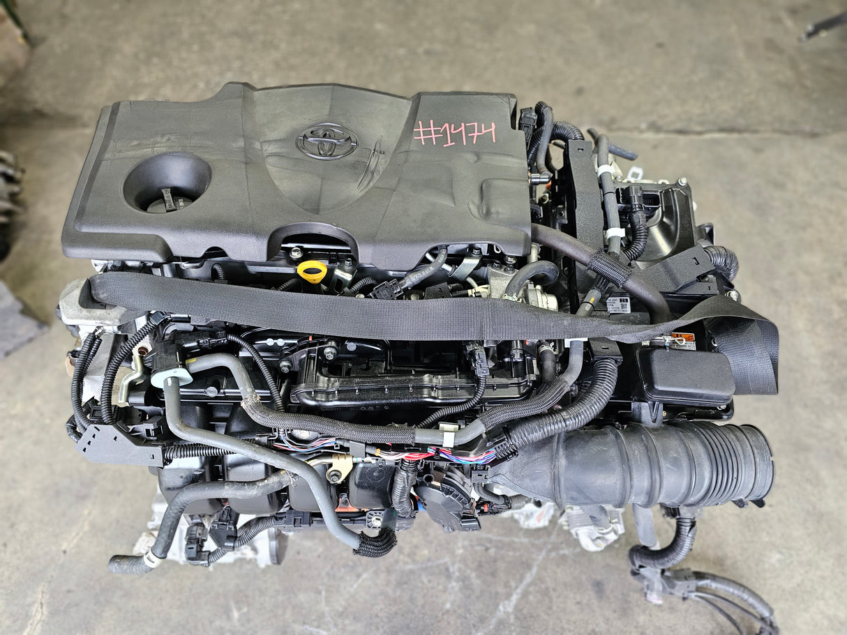 JDM Toyota Camry 2018-2022 A25A-FXS Hybrid Engine and Automatic Transmission / Stock No: 1474 / PLEASE CONTACT FOR PRICE - Toronto Auto Parts