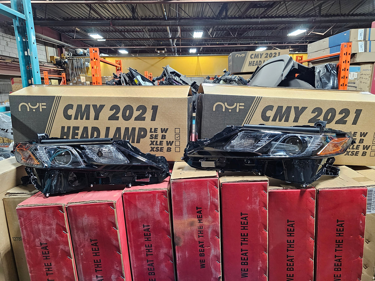 Toyota Camry 2019-2023 HEAD LAMP RH-LH BI-LED US BUILT L/LE/SE MODEL - Toronto Auto Parts