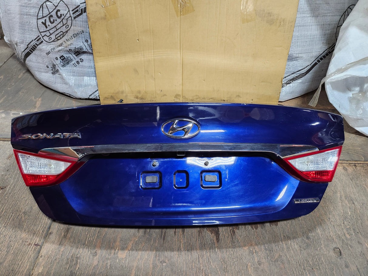 Hyundai Sonata 2011-2013 Blue Trunk - Toronto Auto Parts