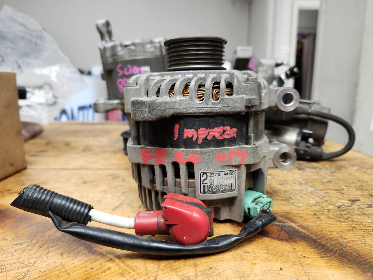 JDM Subaru Impreza 2014 2.0L FB20 Alternator - Toronto Auto Parts