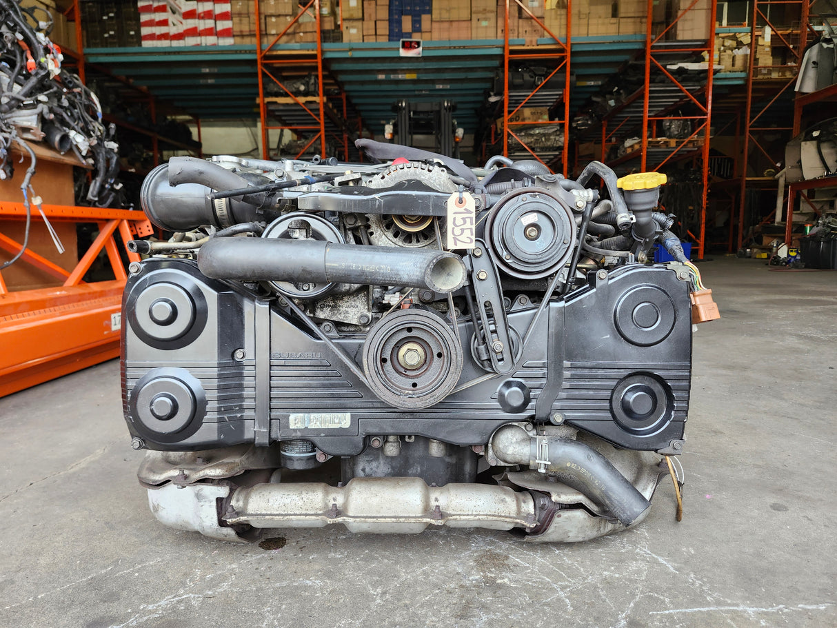 JDM Subaru Legacy 1997 -1998 EJ20 2.0L Twin Turbo with Inter Cooler Engine and Transmission / Low Mileage STOCK NO:1552 - Toronto Auto Parts