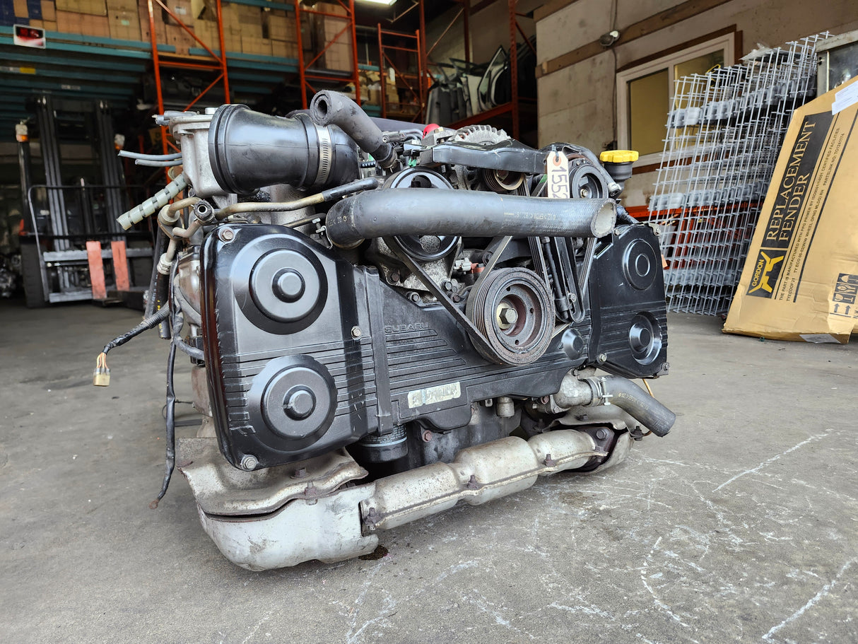 JDM Subaru Legacy 1997 -1998 EJ20 2.0L Twin Turbo with Inter Cooler Engine and Transmission / Low Mileage STOCK NO:1552 - Toronto Auto Parts