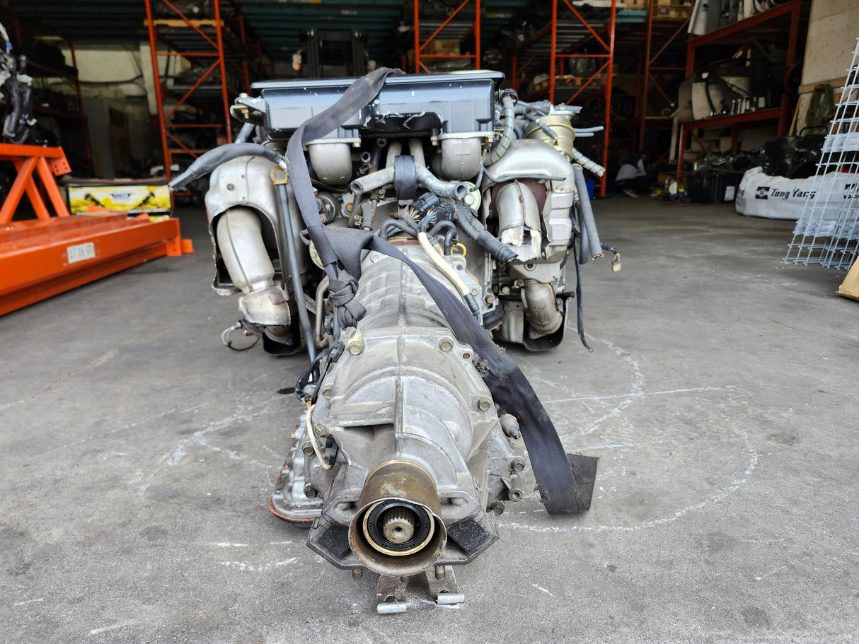 JDM Subaru Legacy 1997 -1998 EJ20 2.0L Twin Turbo with Inter Cooler Engine and Transmission / Low Mileage STOCK NO:1552 - Toronto Auto Parts