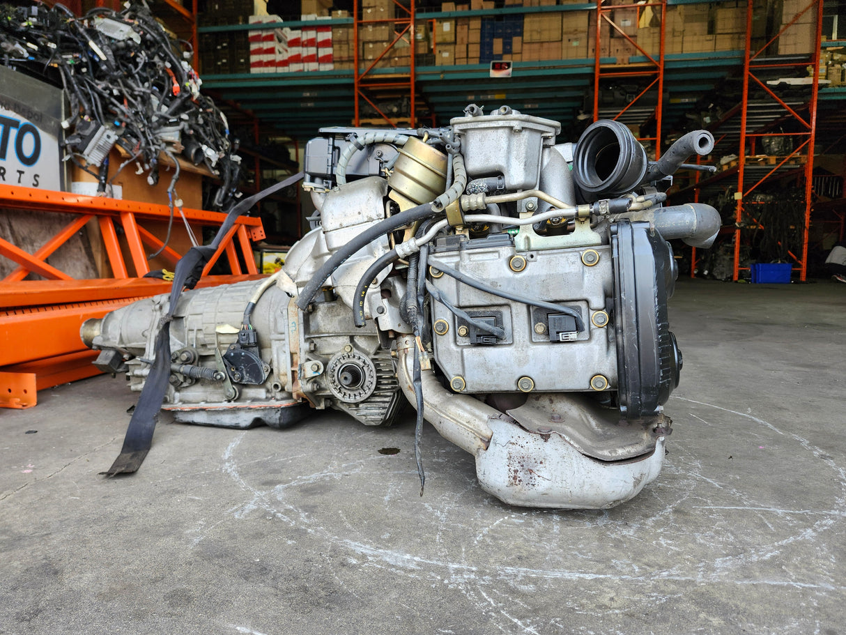 JDM Subaru Legacy 1997 -1998 EJ20 2.0L Twin Turbo with Inter Cooler Engine and Transmission / Low Mileage STOCK NO:1552 - Toronto Auto Parts