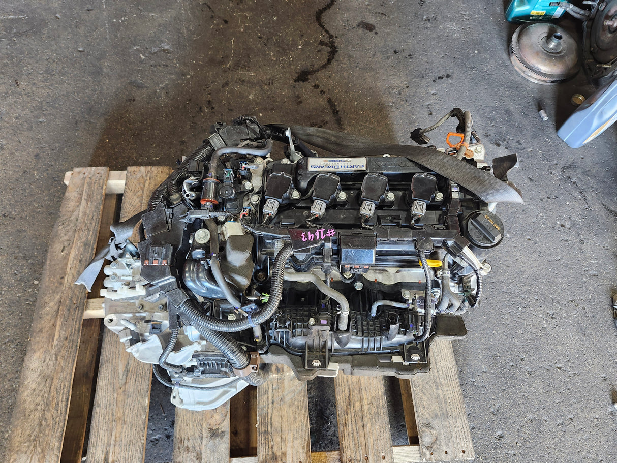 JDM Honda Civic 2016-2021 L15B 1.5L Turbo Engine and Manual Transmission / Stock No:1643