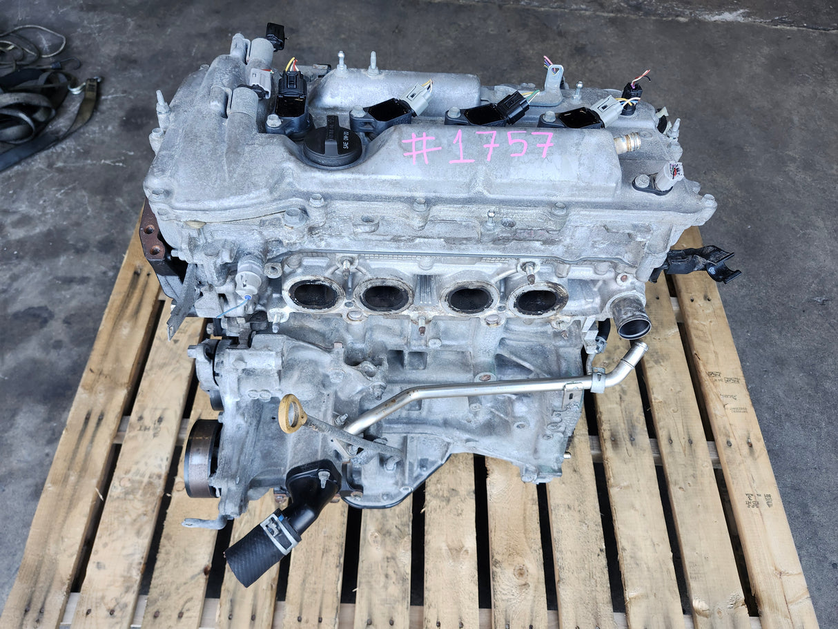 JDM Toyota 2012-2017 2AR-FE Engine Only / Stock No: 1757