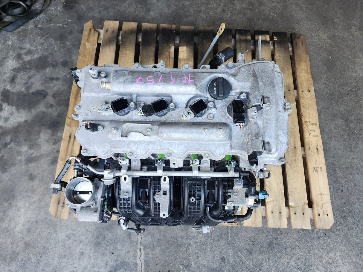 JDM Toyota 2012-2017 2AR-FE Engine Only / Stock No: 1757