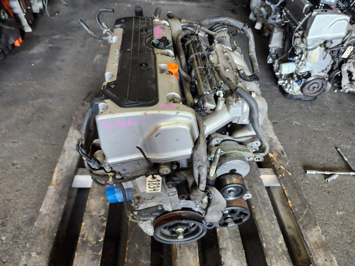 JDM Acura TSX 2004-2008 K24A 2.4L Engine Only / Low Mileage Stock NO : 1834