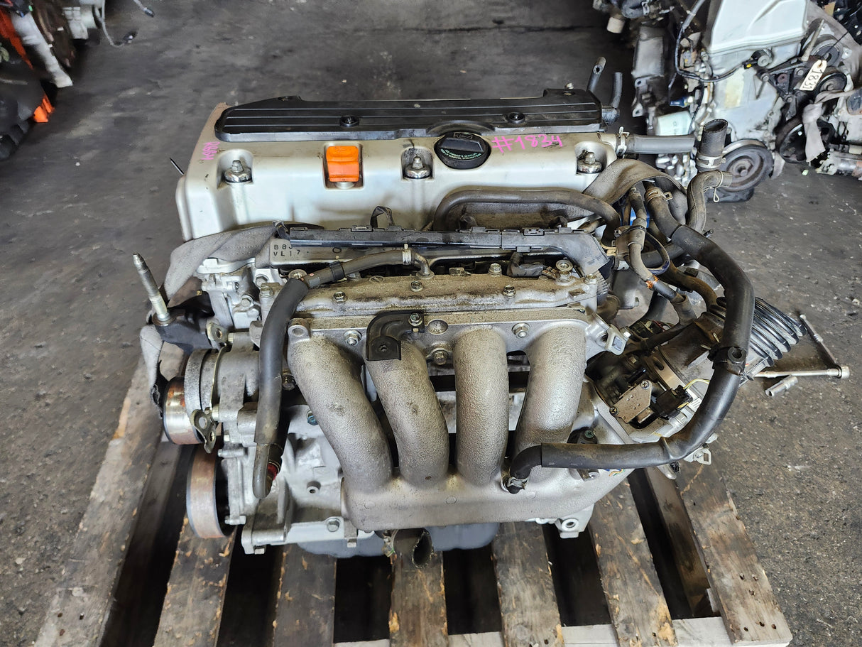 JDM Acura TSX 2004-2008 K24A 2.4L Engine Only / Low Mileage Stock NO : 1834