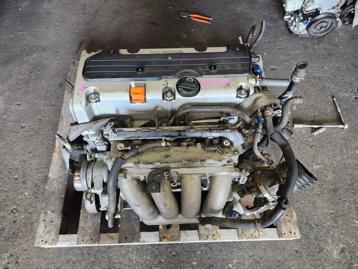 JDM Acura TSX 2004-2008 K24A 2.4L Engine Only / Low Mileage Stock NO : 1834