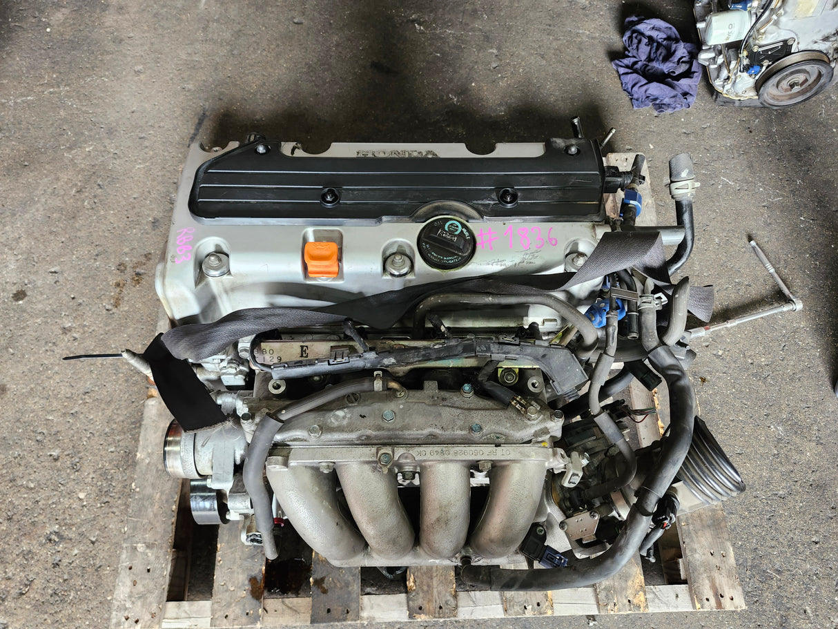 JDM Acura TSX 2004-2008 K24A 2.4L Engine Only / Low Mileage Stock NO : 1836