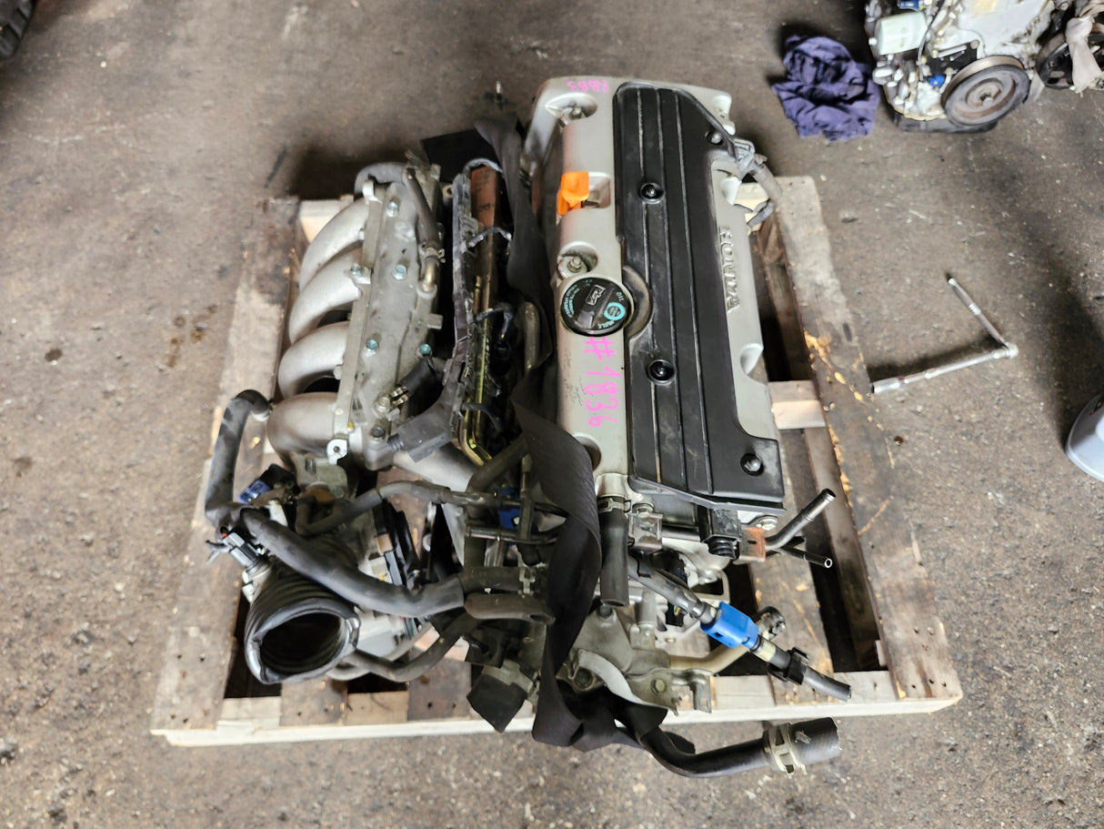 JDM Acura TSX 2004-2008 K24A 2.4L Engine Only / Low Mileage Stock NO : 1836