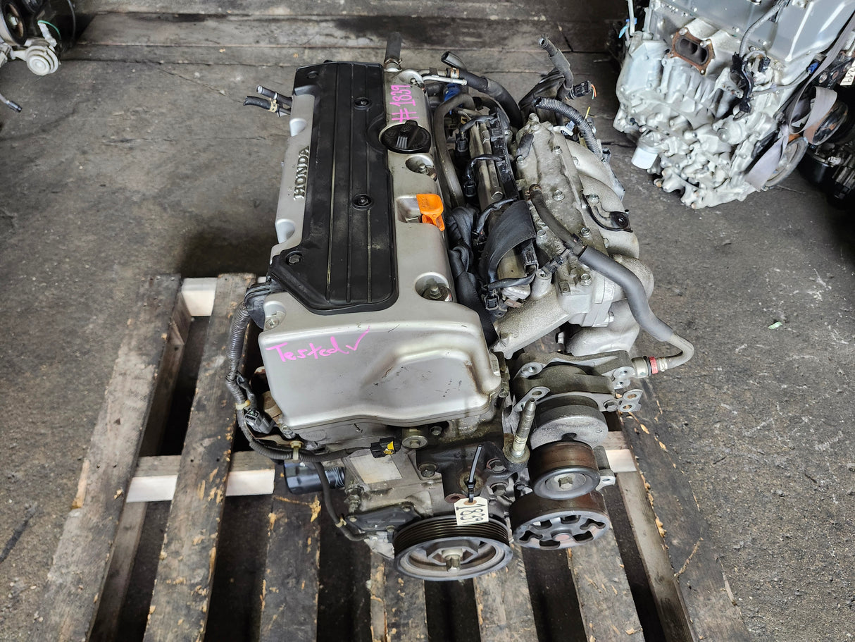 JDM Acura TSX 2004-2008 K24A 2.4L Engine Only / Low Mileage Stock NO : 1839