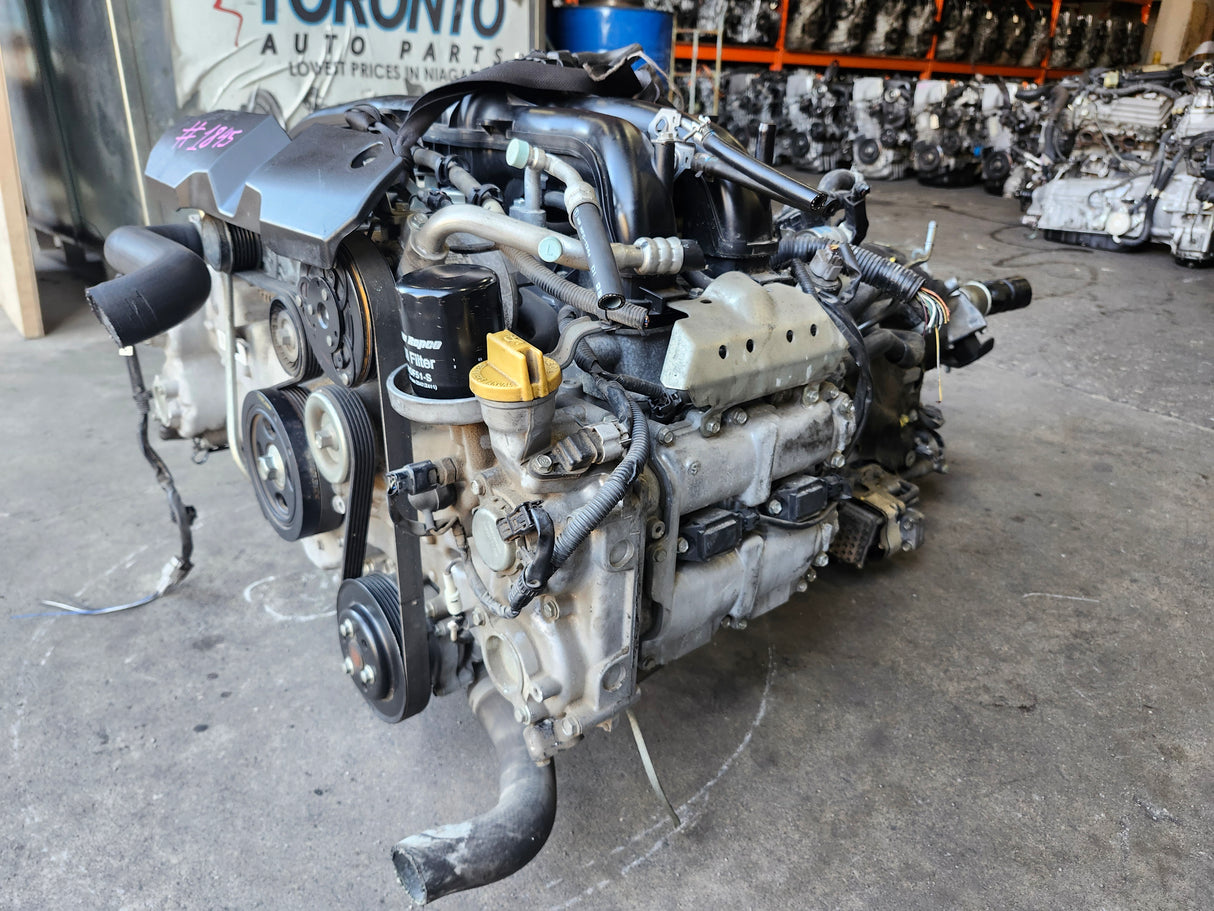JDM Subaru Legacy, Forester Outback 2012-2018 FB25 2.5L Engine and transmission / Low Mileage / Stock No: 1845