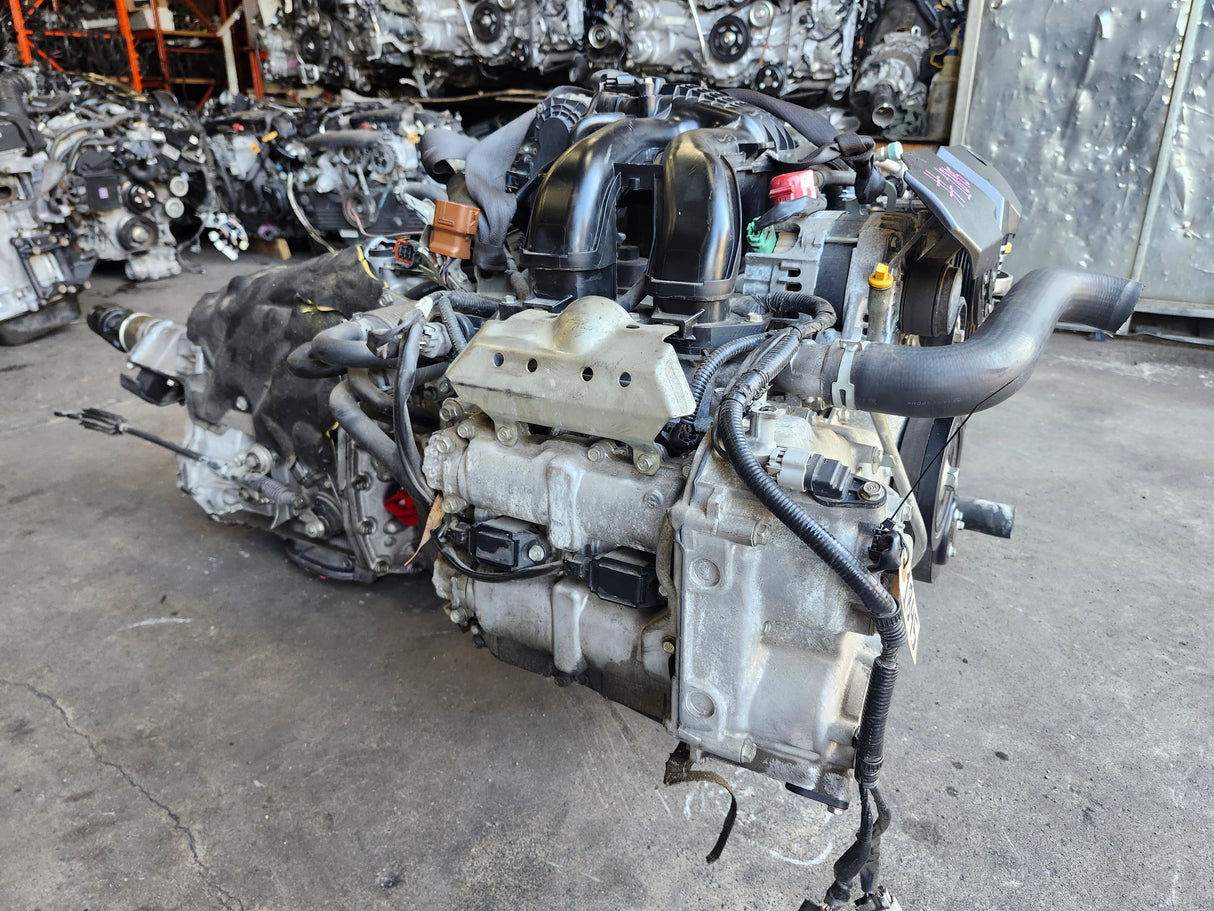 JDM Subaru Legacy, Forester Outback 2012-2018 FB25 2.5L Engine and transmission / Low Mileage / Stock No: 1845