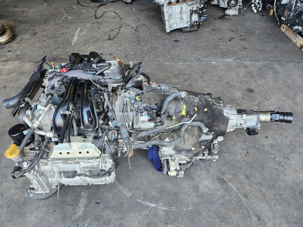 JDM Subaru Legacy, Forester Outback 2012-2018 FB25 2.5L Engine and transmission / Low Mileage / Stock No: 1845