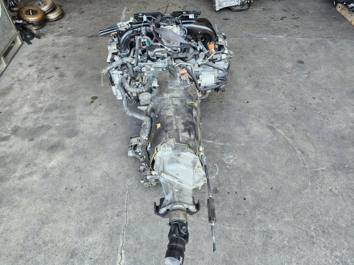JDM Subaru Legacy, Forester Outback 2012-2018 FB25 2.5L Engine and transmission / Low Mileage / Stock No: 1845