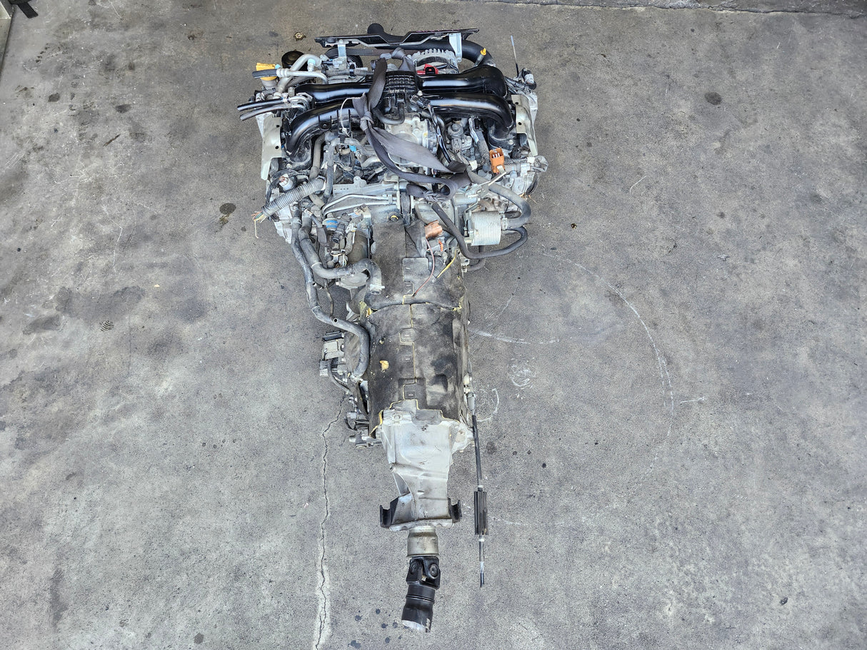 JDM Subaru Legacy, Forester Outback 2012-2018 FB25 2.5L Engine and transmission / Low Mileage / Stock No: 1845