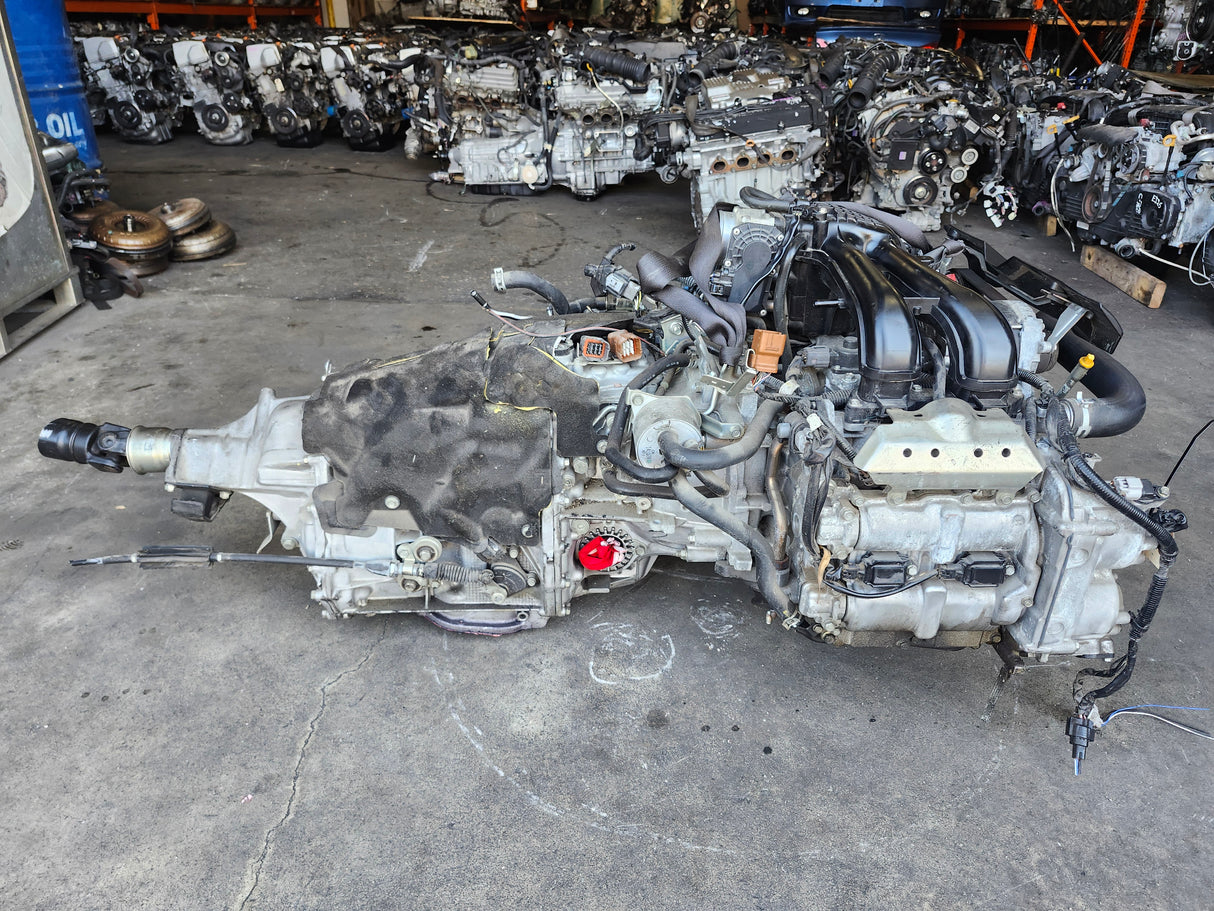 JDM Subaru Legacy, Forester Outback 2012-2018 FB25 2.5L Engine and transmission / Low Mileage / Stock No: 1845