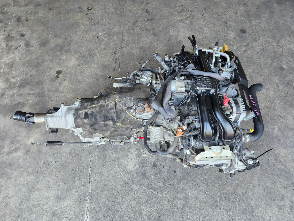 JDM Subaru Legacy, Forester Outback 2012-2018 FB25 2.5L Engine and transmission / Low Mileage / Stock No: 1845