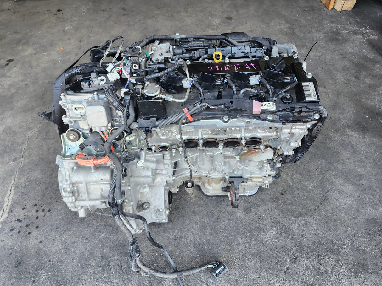 JDM Toyota Camry 2018-2022 A25A-FXS Hybrid Engine and Automatic Transmission / Stock No: 1846