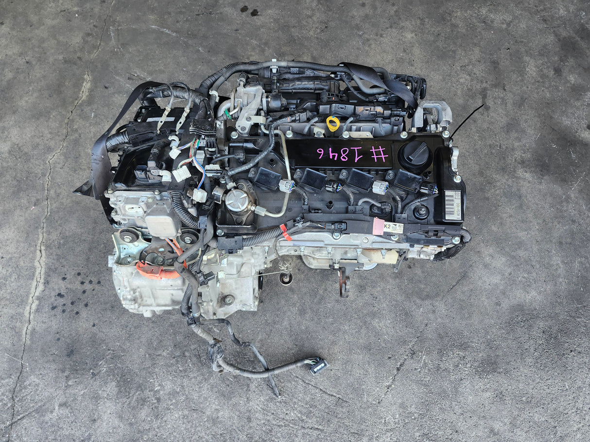 JDM Toyota Camry 2018-2022 A25A-FXS Hybrid Engine and Automatic Transmission / Stock No: 1846