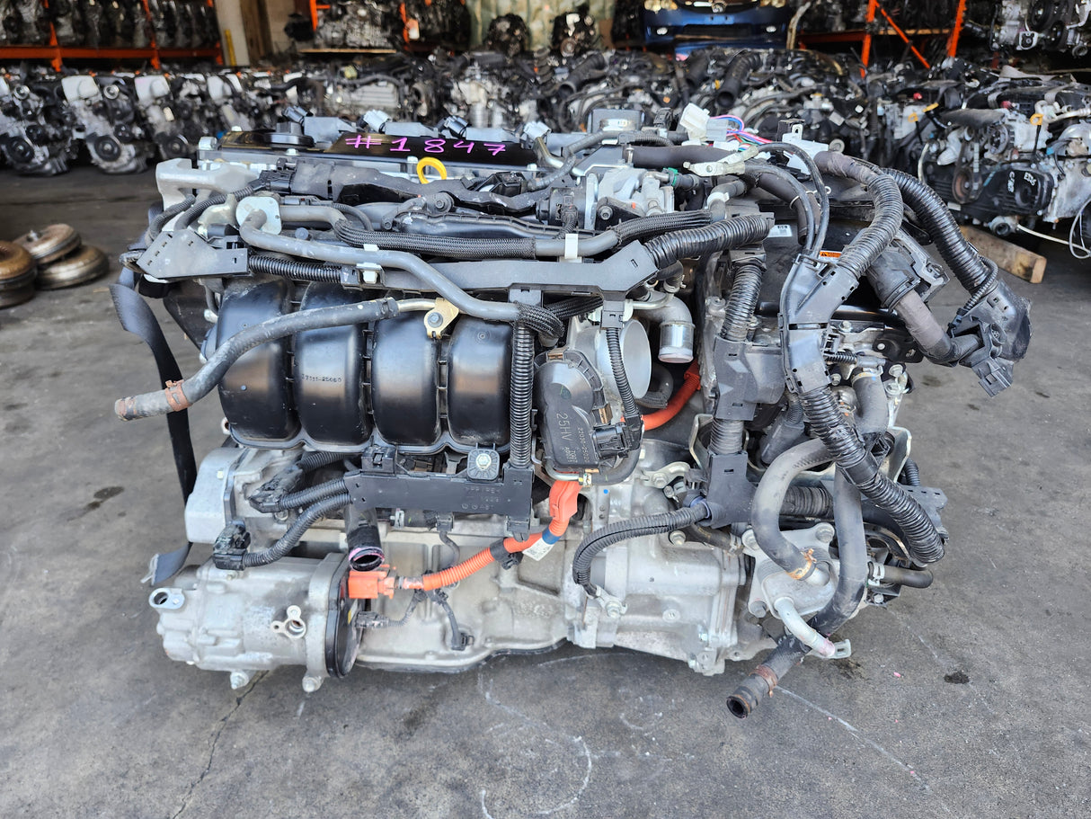 JDM Toyota Camry 2018-2022 A25A-FXS Hybrid Engine and Automatic Transmission / Stock No: 1847