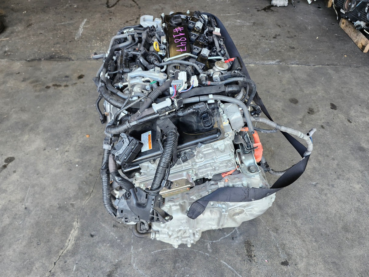 JDM Toyota Camry 2018-2022 A25A-FXS Hybrid Engine and Automatic Transmission / Stock No: 1847