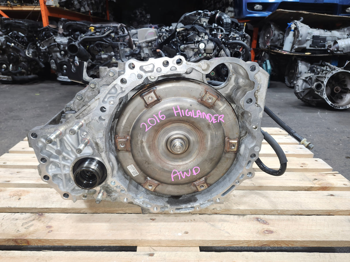 JDM Toyota Highlander 2011 - 2016 2GR-FE 3.5L V6 AWD Transmission Only / Stock NO : 1868