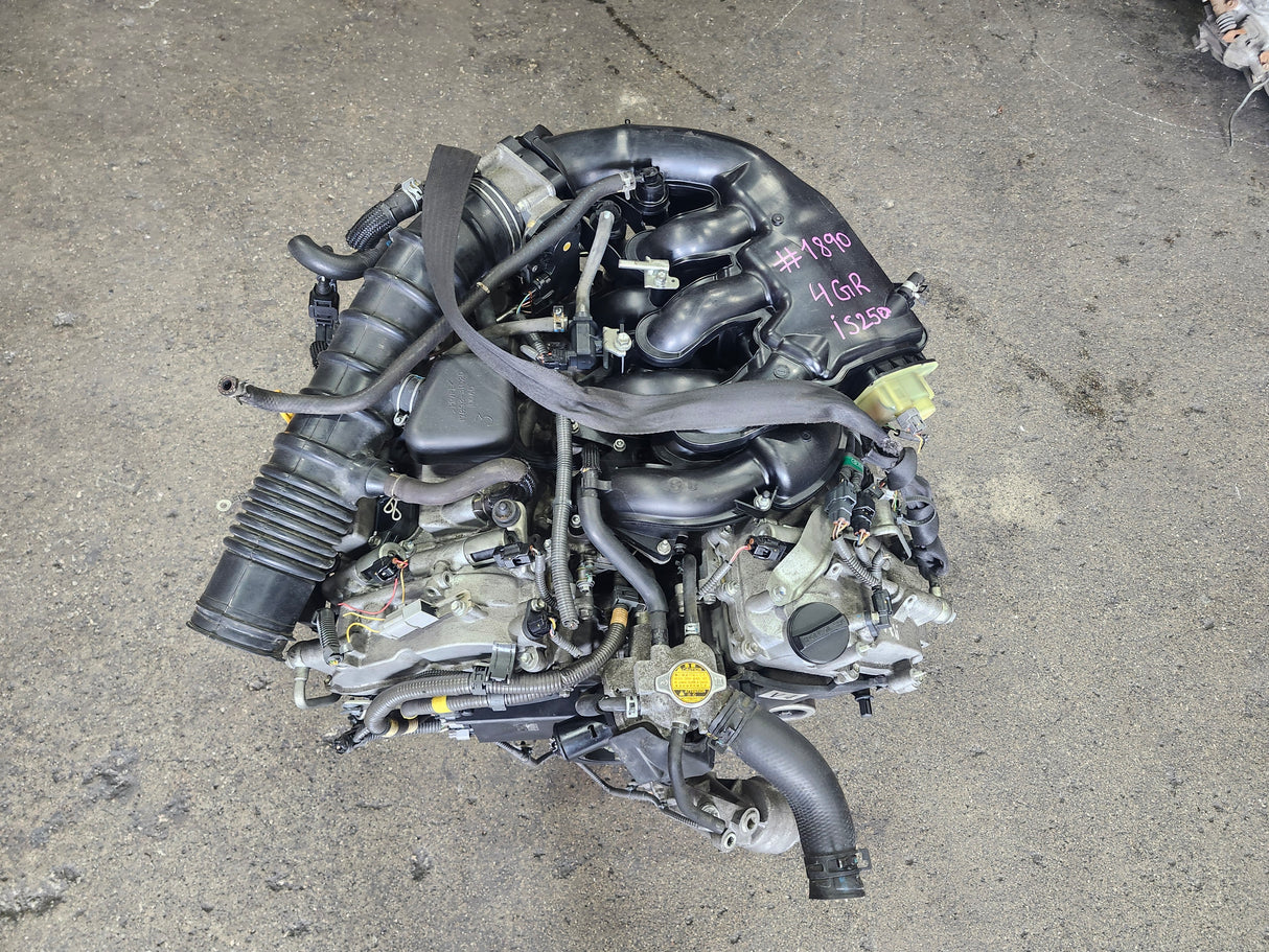 JDM Lexus IS250 2006-2012 4GRFSE 2.5L AWD Engine / Stock No: 1890