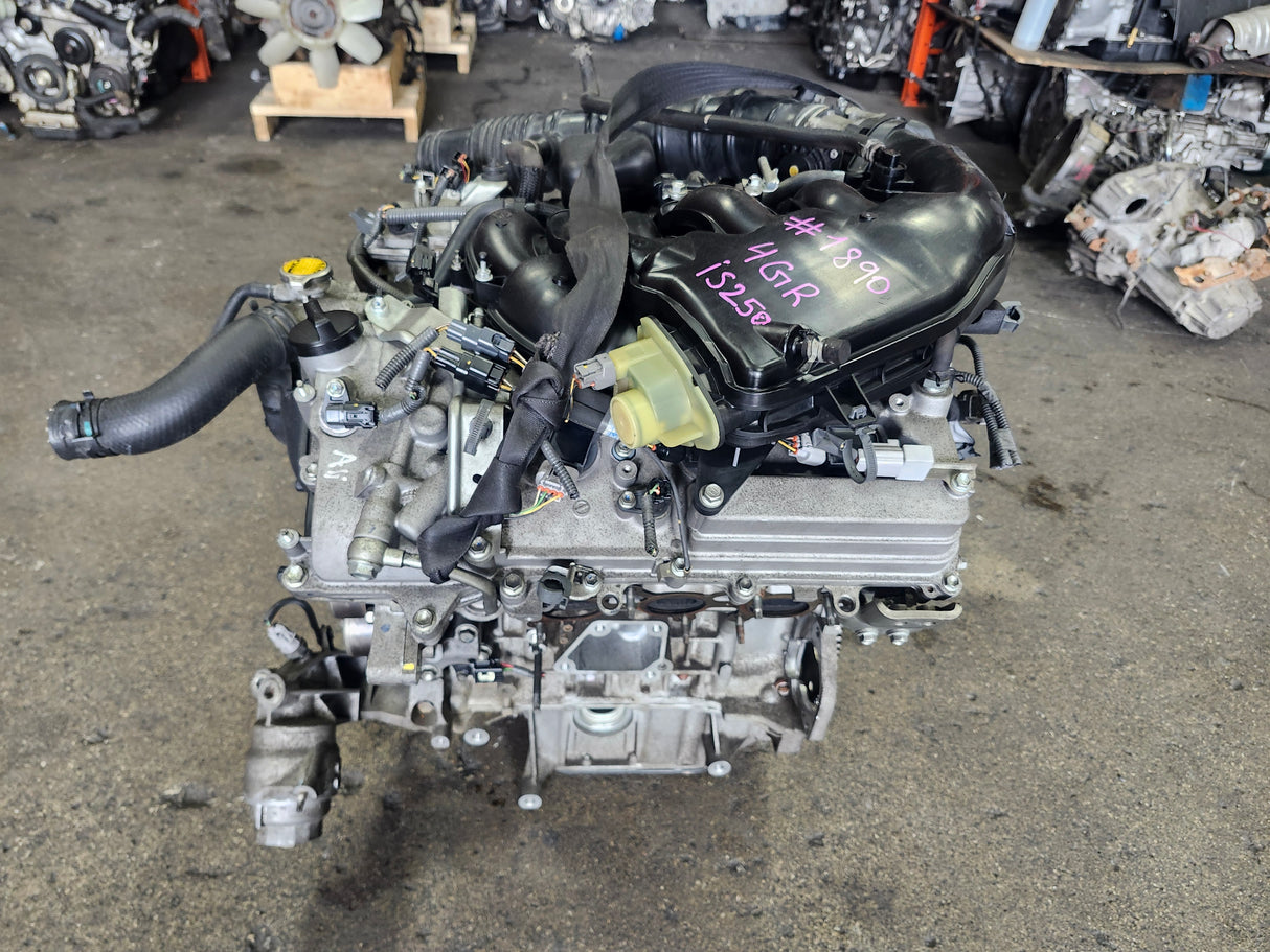 JDM Lexus IS250 2006-2012 4GRFSE 2.5L AWD Engine / Stock No: 1890
