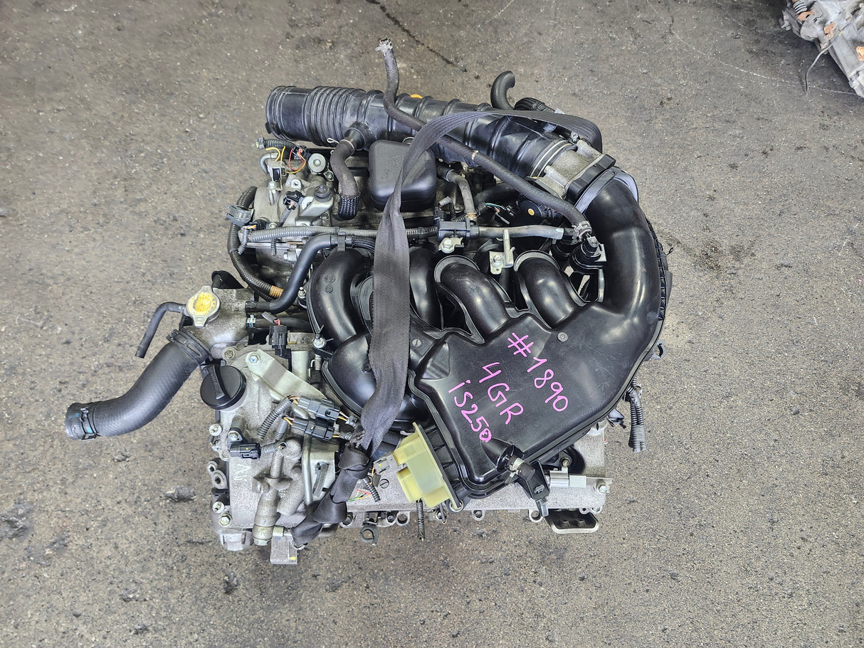 JDM Lexus IS250 2006-2012 4GRFSE 2.5L AWD Engine / Stock No: 1890