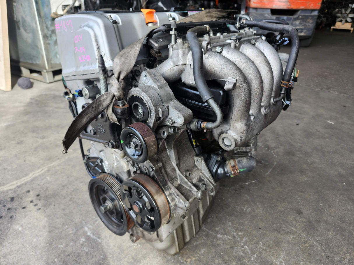 JDM Honda CR-V 2007-2009 K24A 2.4L Engine Only Direct Fit / Stock No: 1893