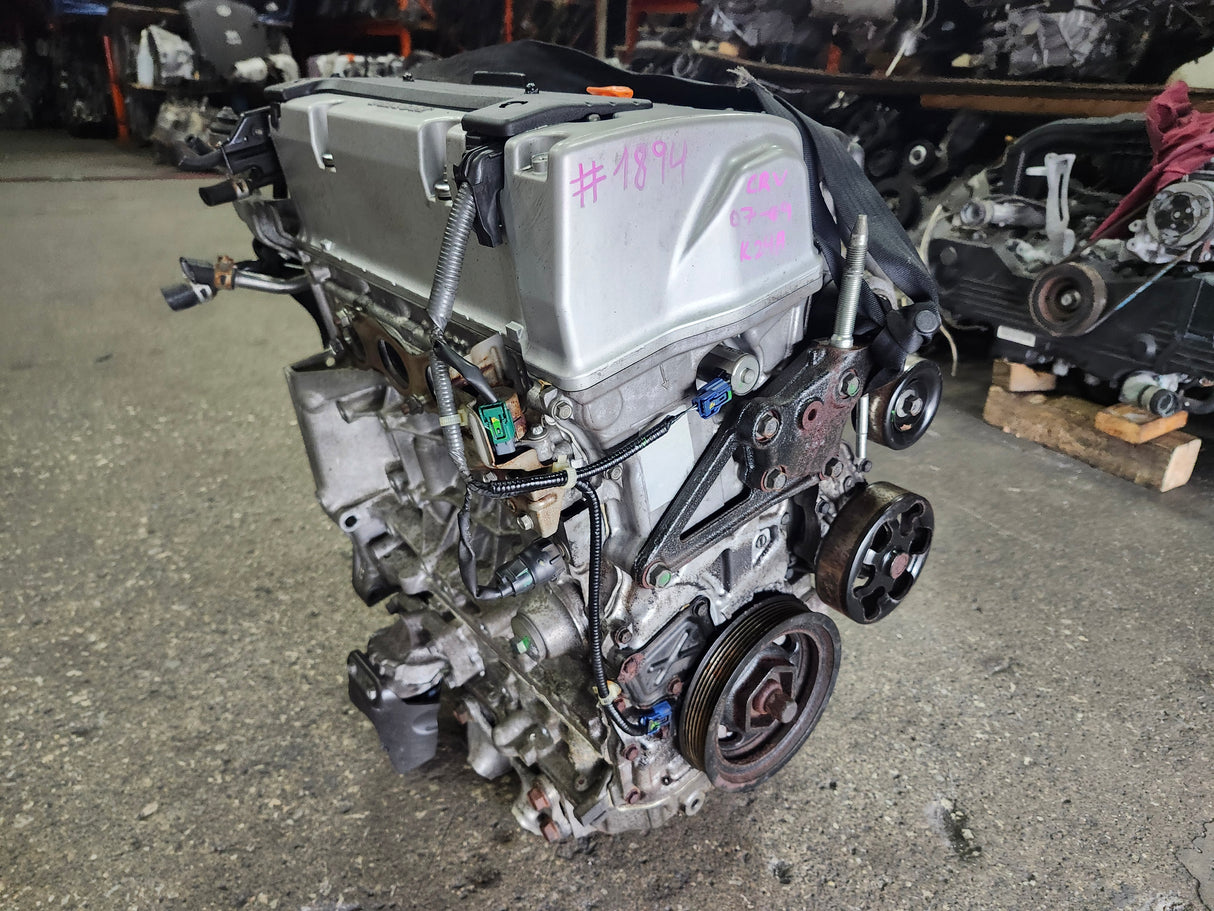 JDM Honda CR-V 2007-2009 K24A 2.4L Engine Only Direct Fit / Stock No: 1894