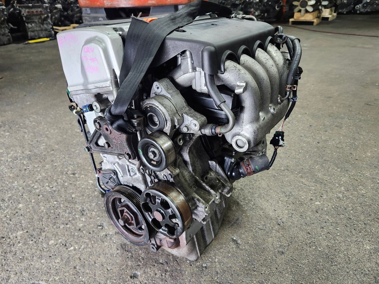 JDM Honda CR-V 2007-2009 K24A 2.4L Engine Only Direct Fit / Stock No: 1894