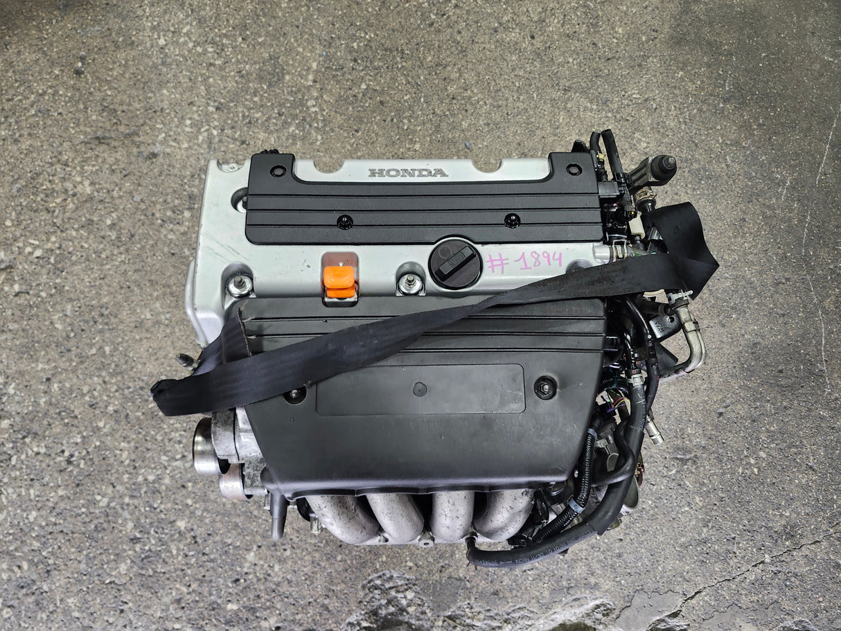 JDM Honda CR-V 2007-2009 K24A 2.4L Engine Only Direct Fit / Stock No: 1894