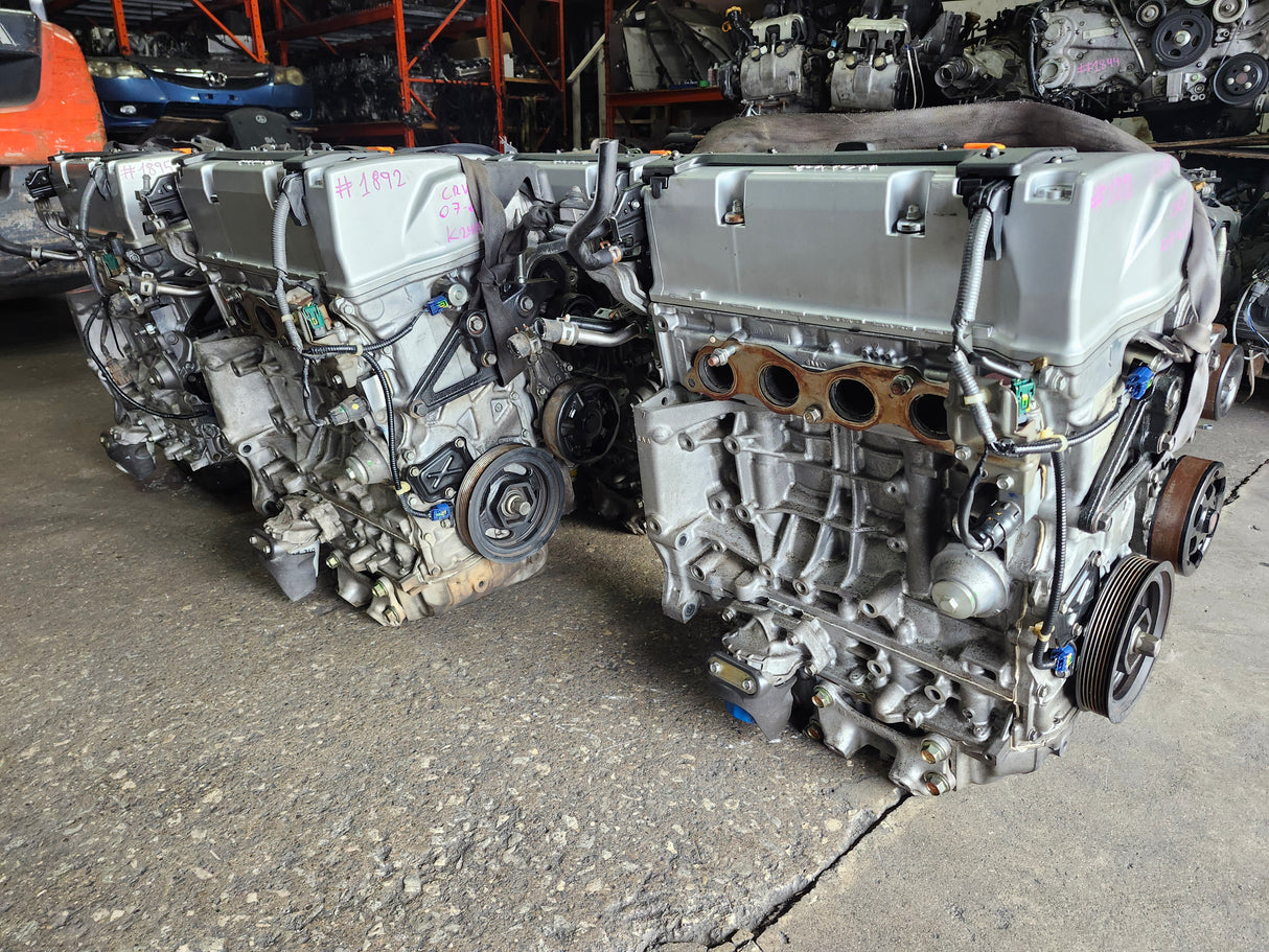 JDM Honda CR-V 2007-2009 K24 2.4L Engine Only Direct Fit / Japan Imported / Low Mileage
