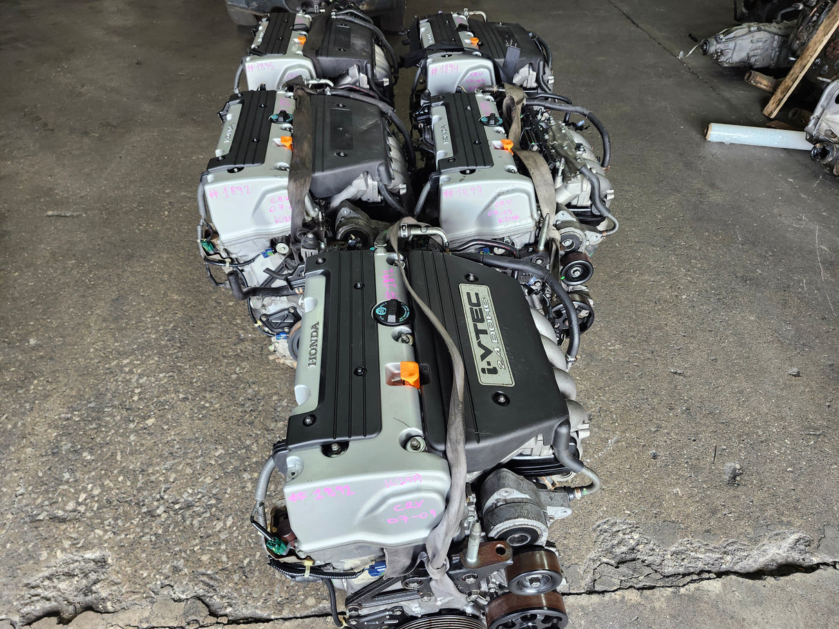 JDM Honda CR-V 2007-2009 K24 2.4L Engine Only Direct Fit / Japan Imported / Low Mileage