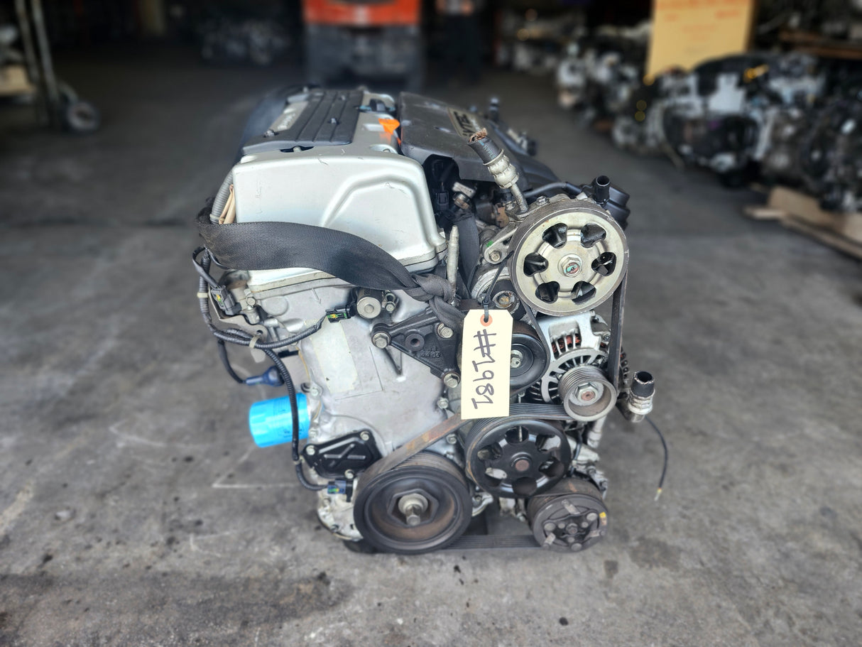 JDM Honda CR-V 2002-2006 K24A1 Complete Engine / Stock No: 1981