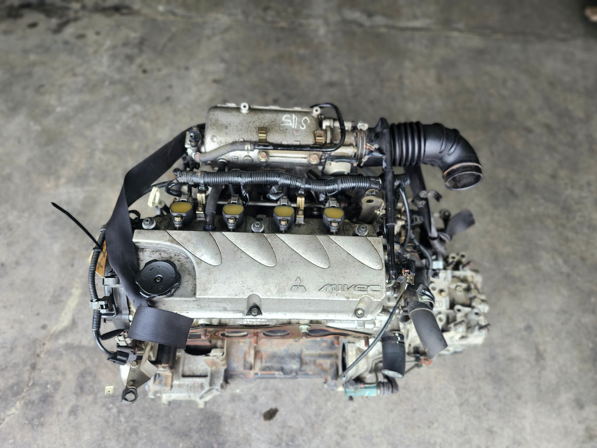 JDM Mitsubishi Lancer / Eclipse / Galant 2005-2008 4G69 2.4L Engine and Manaul Transmission STOCK NO: 1986