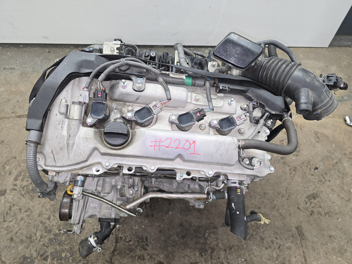 JDM Toyota Camry 2012-2017 2AR-FE 2.5L Engine Only / Low Mileage / Japan Import / Stock No: 2201