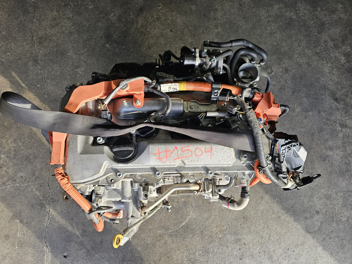 JDM Lexus NX300H / Toyota Rav4 / Lexus ES300H 2015-2019 2AR-FXE 2.5L Hybrid Engine Only / Stock No:1504 - Toronto Auto Parts