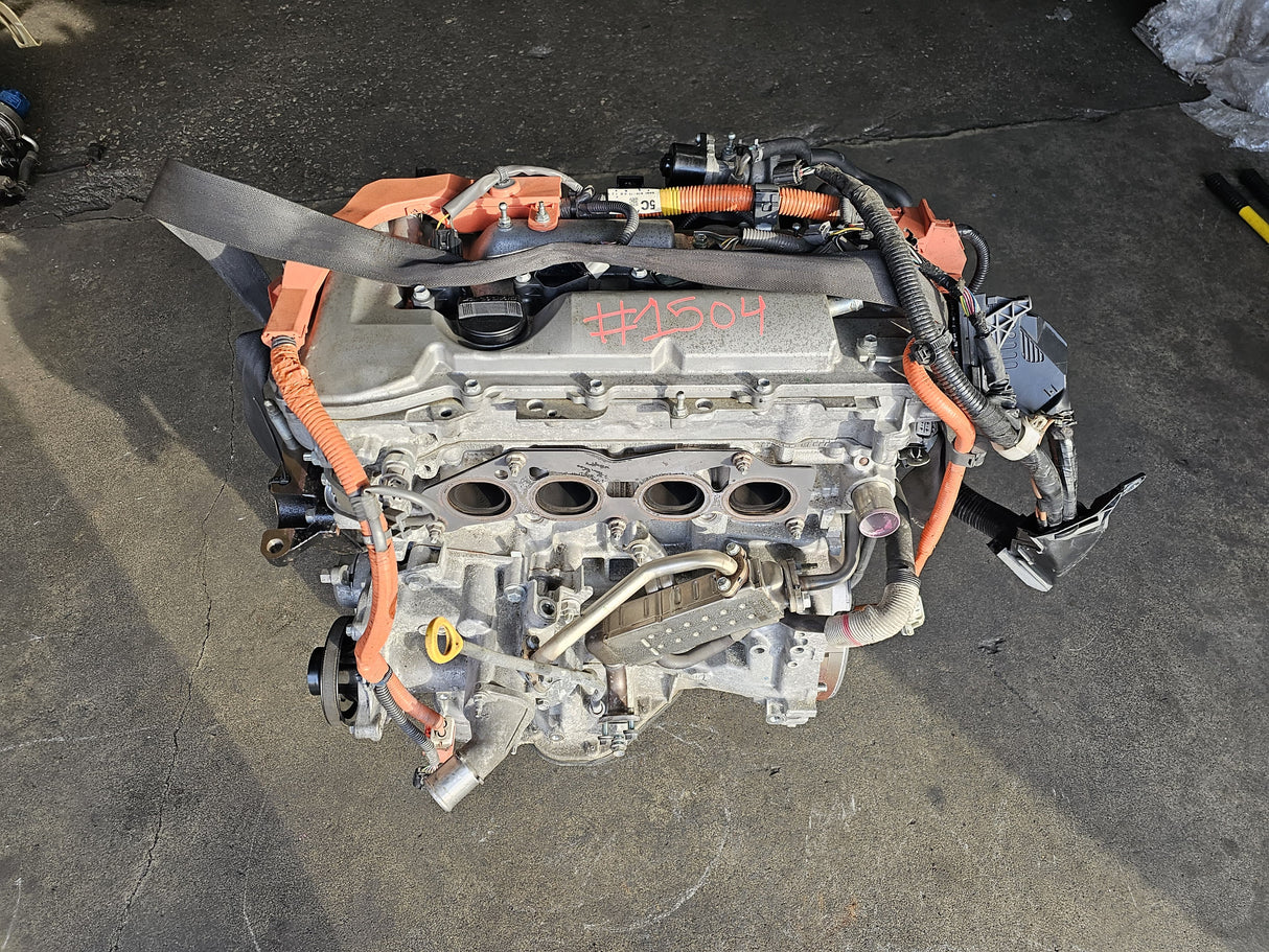 JDM Lexus NX300H / Toyota Rav4 / Lexus ES300H 2015-2019 2AR-FXE 2.5L Hybrid Engine Only / Stock No:1504 - Toronto Auto Parts