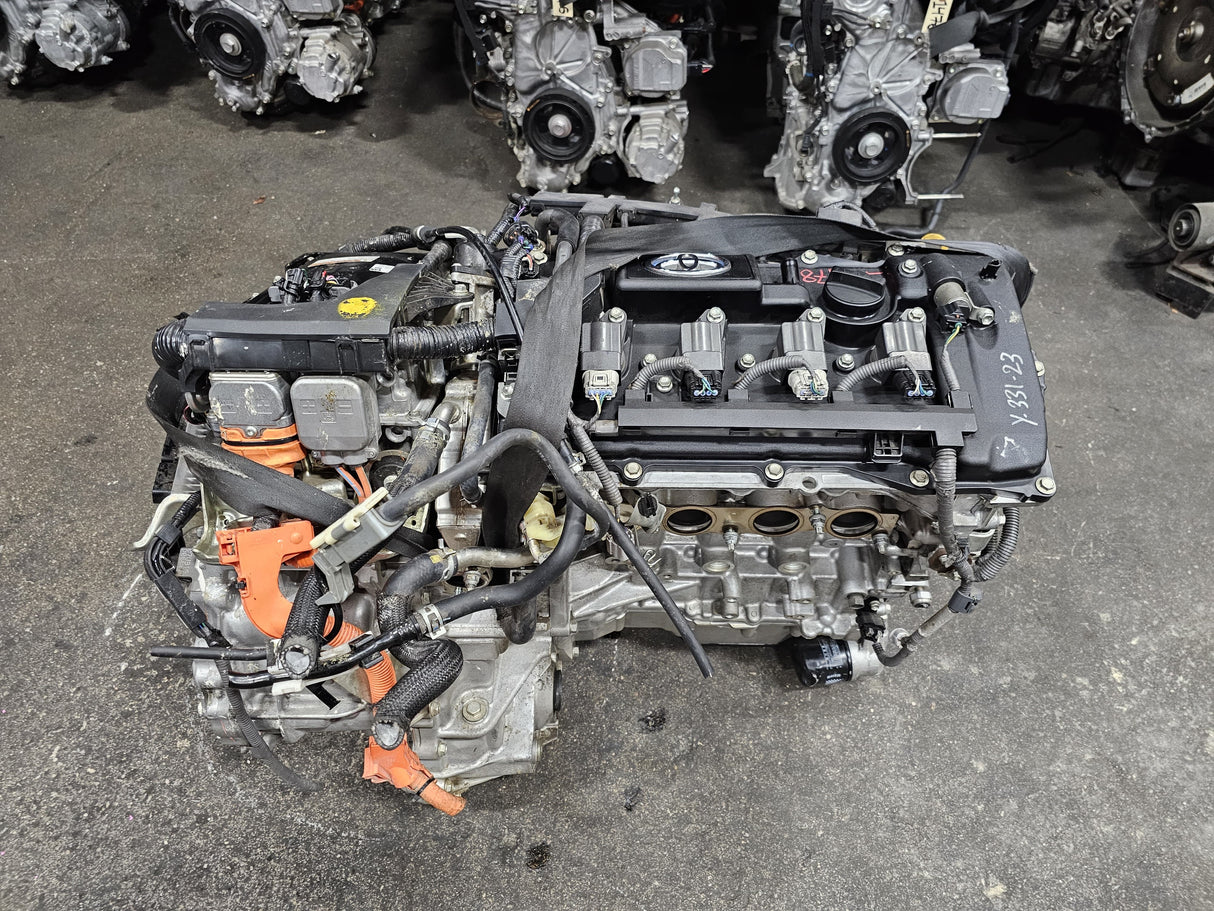 JDM Toyota Prius 2016-2021 2ZR-FXE 1.8L Hybrid Engine and Automatic Transmission #1478 - Toronto Auto Parts