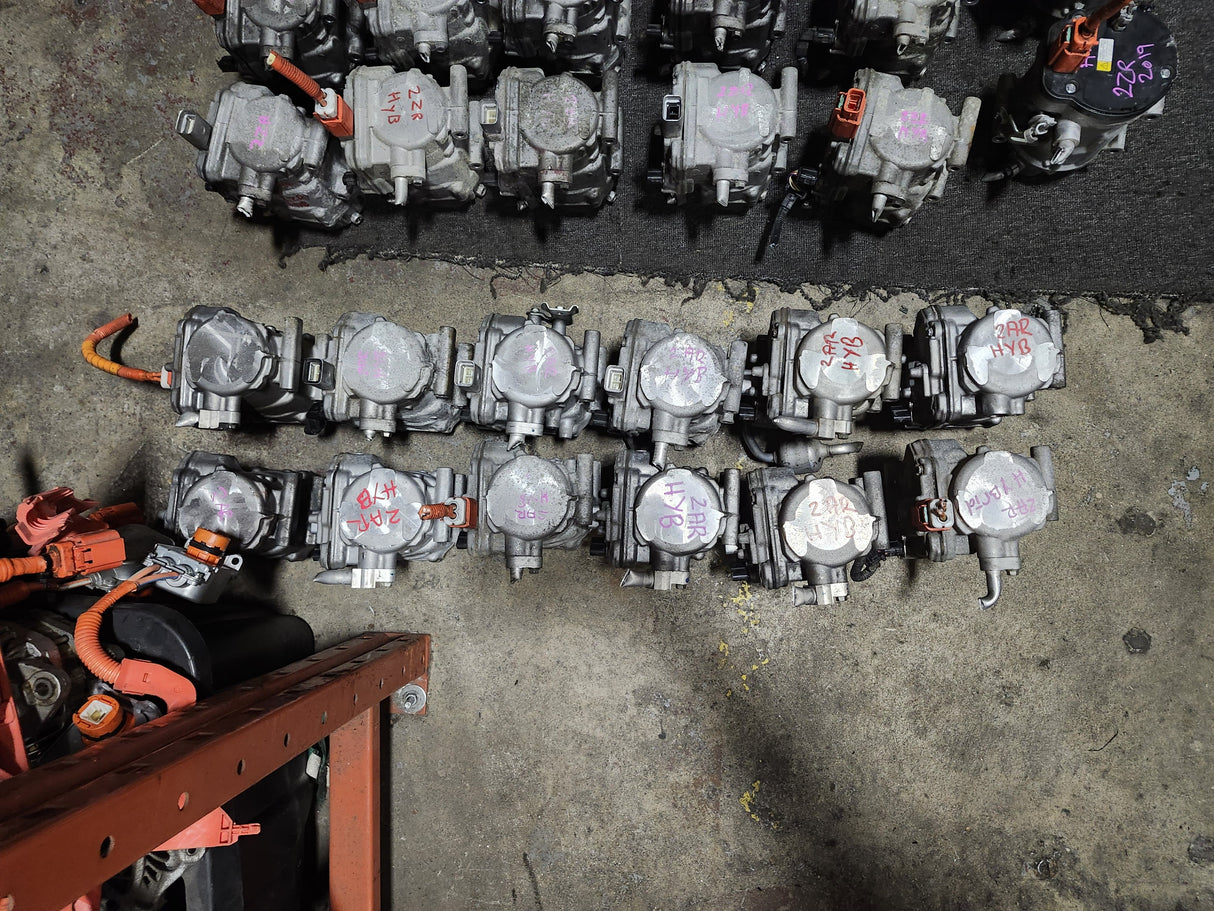 JDM Toyota Highlander / Camry / Corolla / CT200H / Prius / Rav4 / RX300H / RX350H / RX400H / RX450 2AR / 2ZR / 2GR Hybrid 2012-2023 A/C Compressor - Toronto Auto Parts