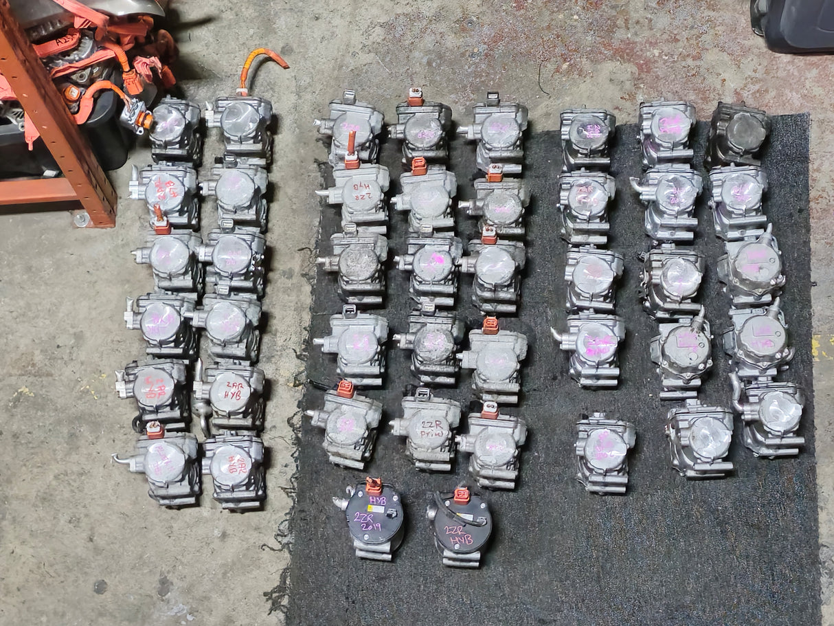 JDM Toyota Highlander / Camry / Corolla / CT200H / Prius / Rav4 / RX300H / RX350H / RX400H / RX450 2AR / 2ZR / 2GR Hybrid 2012-2023 A/C Compressor - Toronto Auto Parts