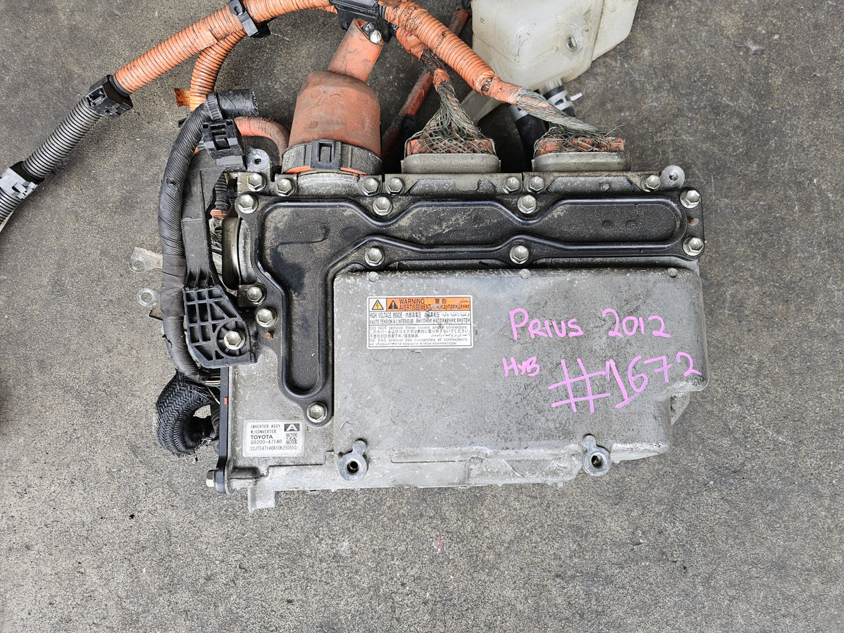 JDM Toyota Prius / Lexus CT200H Hybrid 2012-2017 2ZR-FXE Inverter/Converter Stock No: 1672
