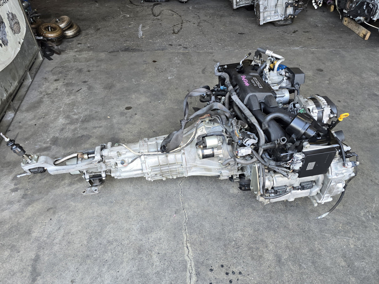 JDM Scion Frs / Subaru Brz / Toyota GT86 2013-2016 2.0L FA20 Engine and 6-Speed RWD Manual Transmission