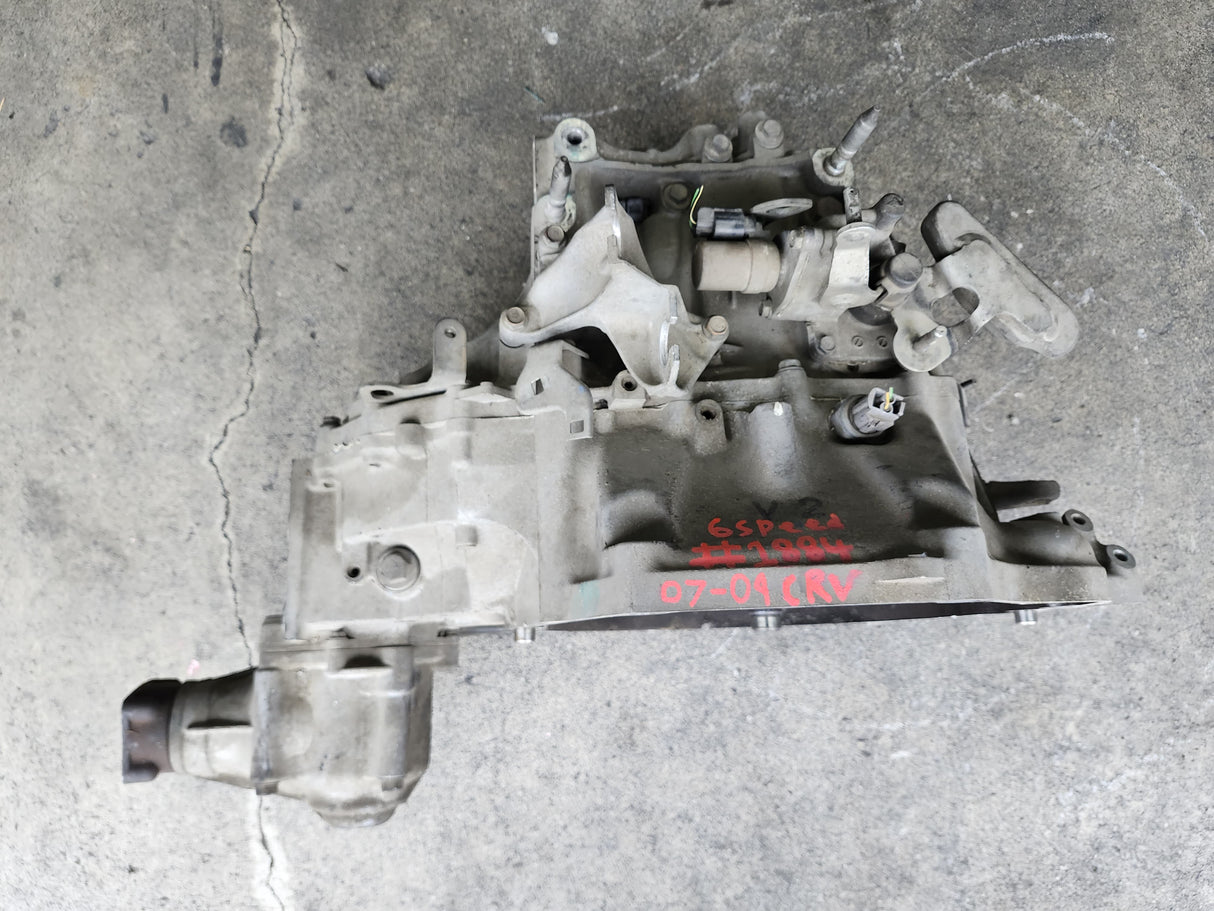JDM Honda CR-V 2007-2009 AWD K24A 6-Speed Manual Transmission/ Stock No: 1884